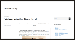 Desktop Screenshot of davesgoneby.com