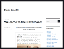Tablet Screenshot of davesgoneby.com