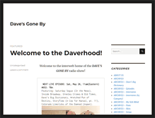 Tablet Screenshot of davesgoneby.net